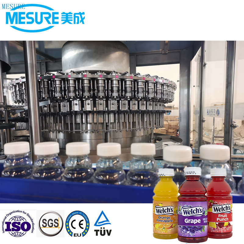 Máquina de llenado de jugo fresco de 24000bph 