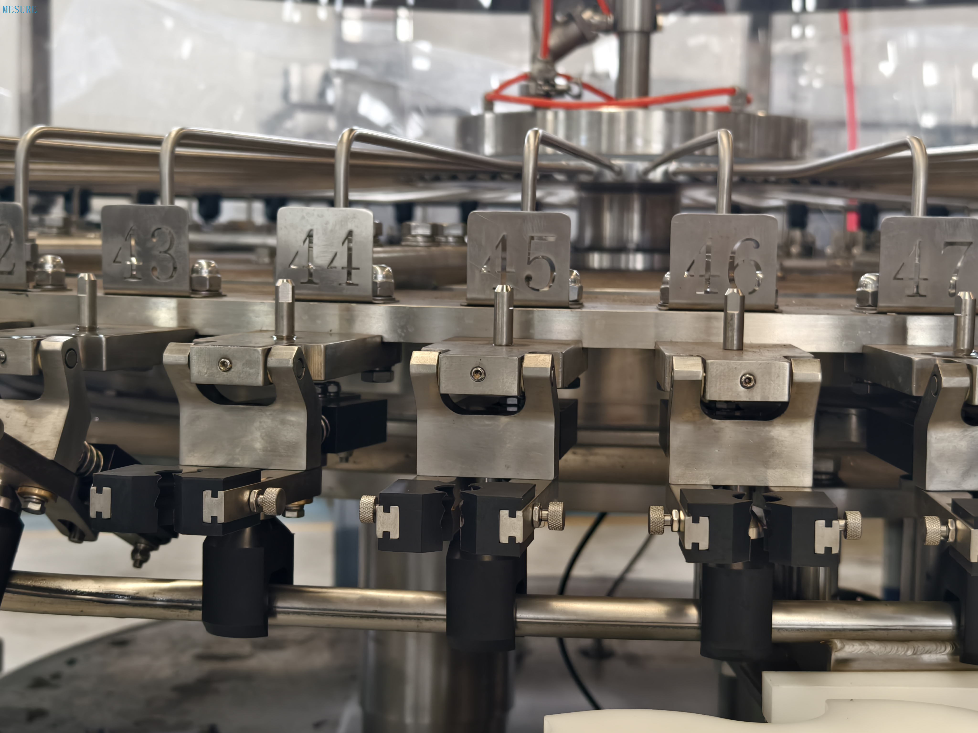 Máquina de llenado de agua de vidrio de agua pura de alta velocidad