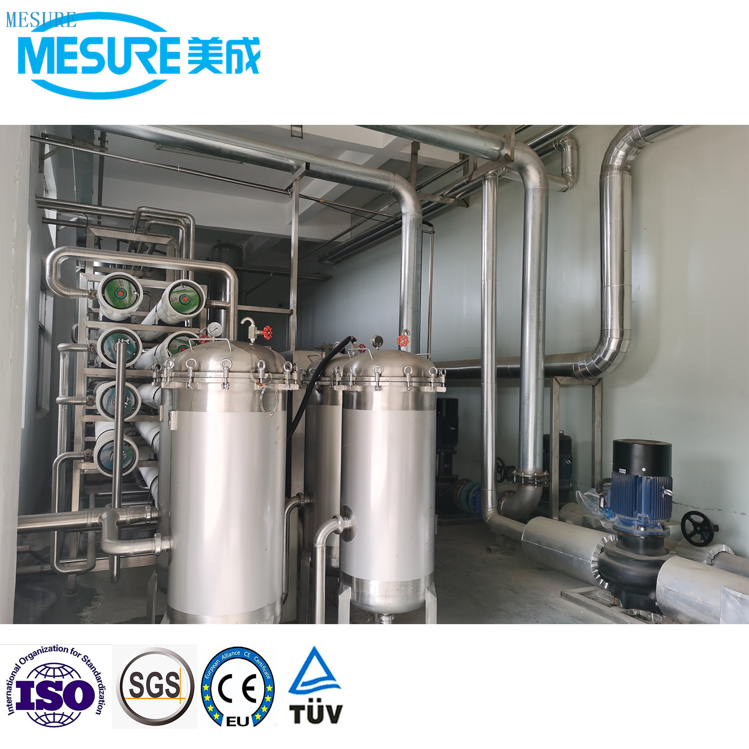 Planta del sistema de purificador de agua de ósmosis inversa de alta eficiencia