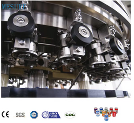 Máquinas de llenado de lata carbonatada para cerveza/líquidos | Líneas de producción eficientes personalizadas con sellado para pequeñas empresas