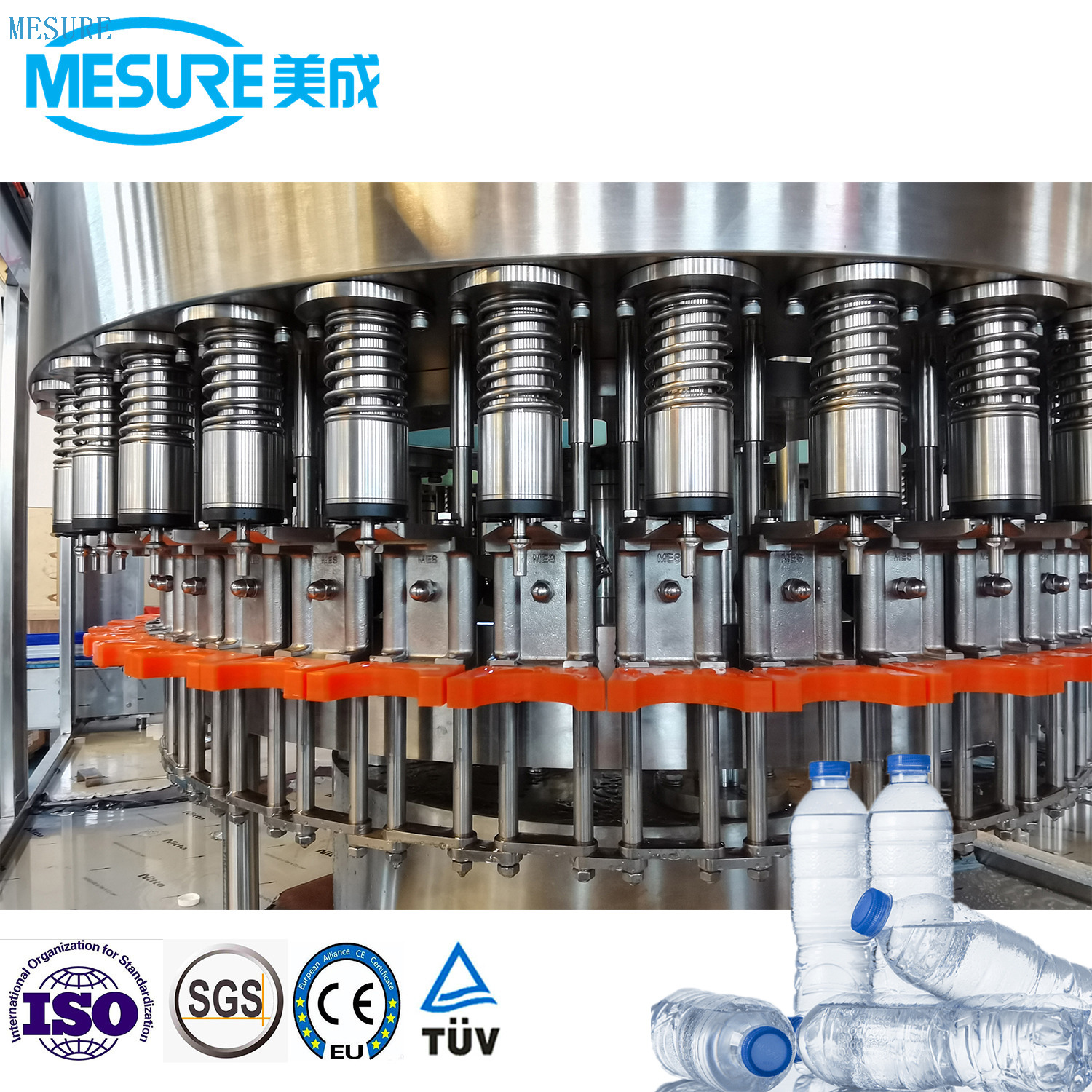 Máquina de llenado de agua pura /potable