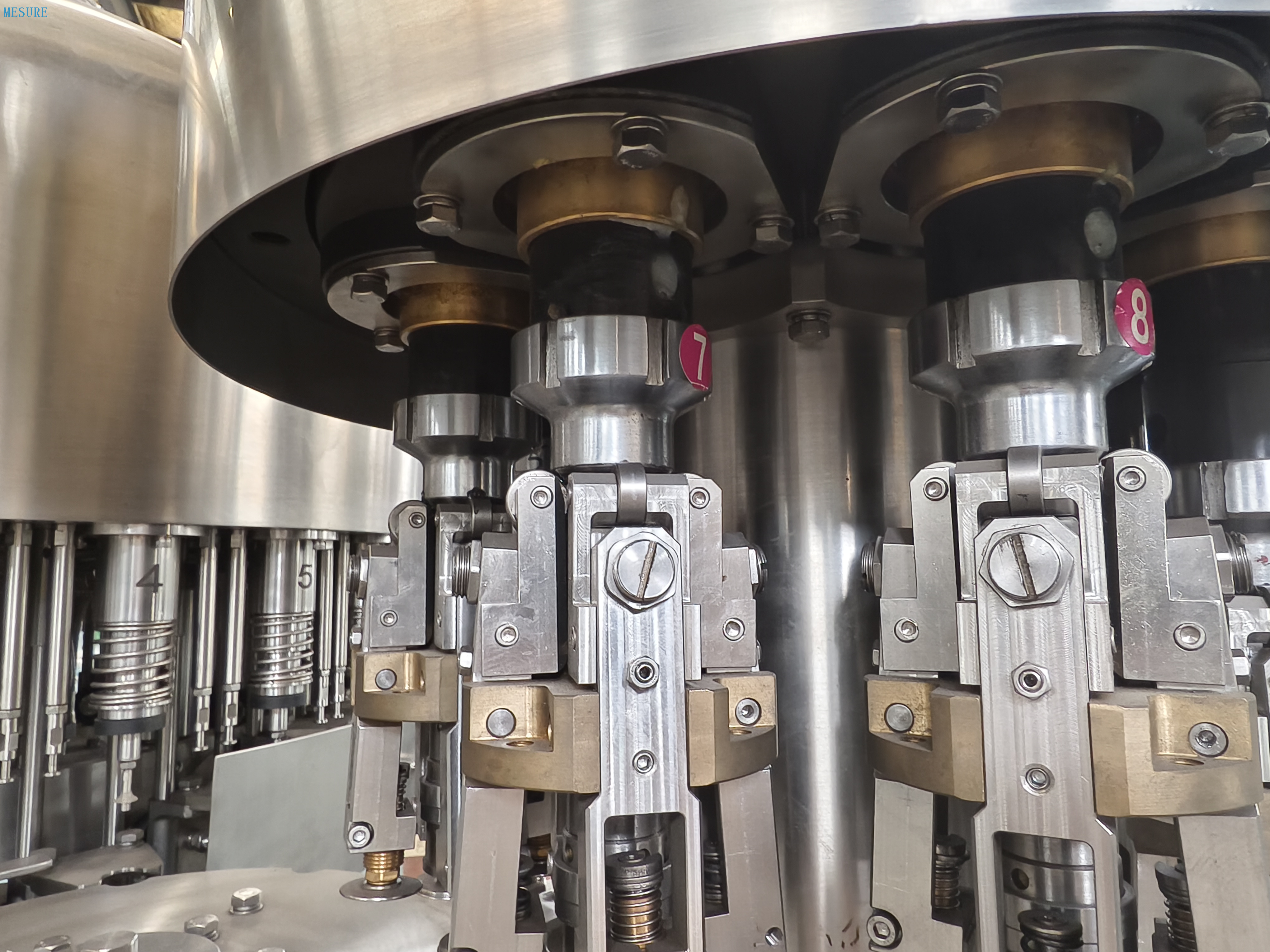 Máquina de llenado de agua de botella de vidrio automática completa/ relleno de botella de vidrio