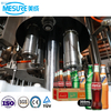 Línea de embotellado de bebidas carbonatadas de alta velocidad con límite de llenado de enjuague 