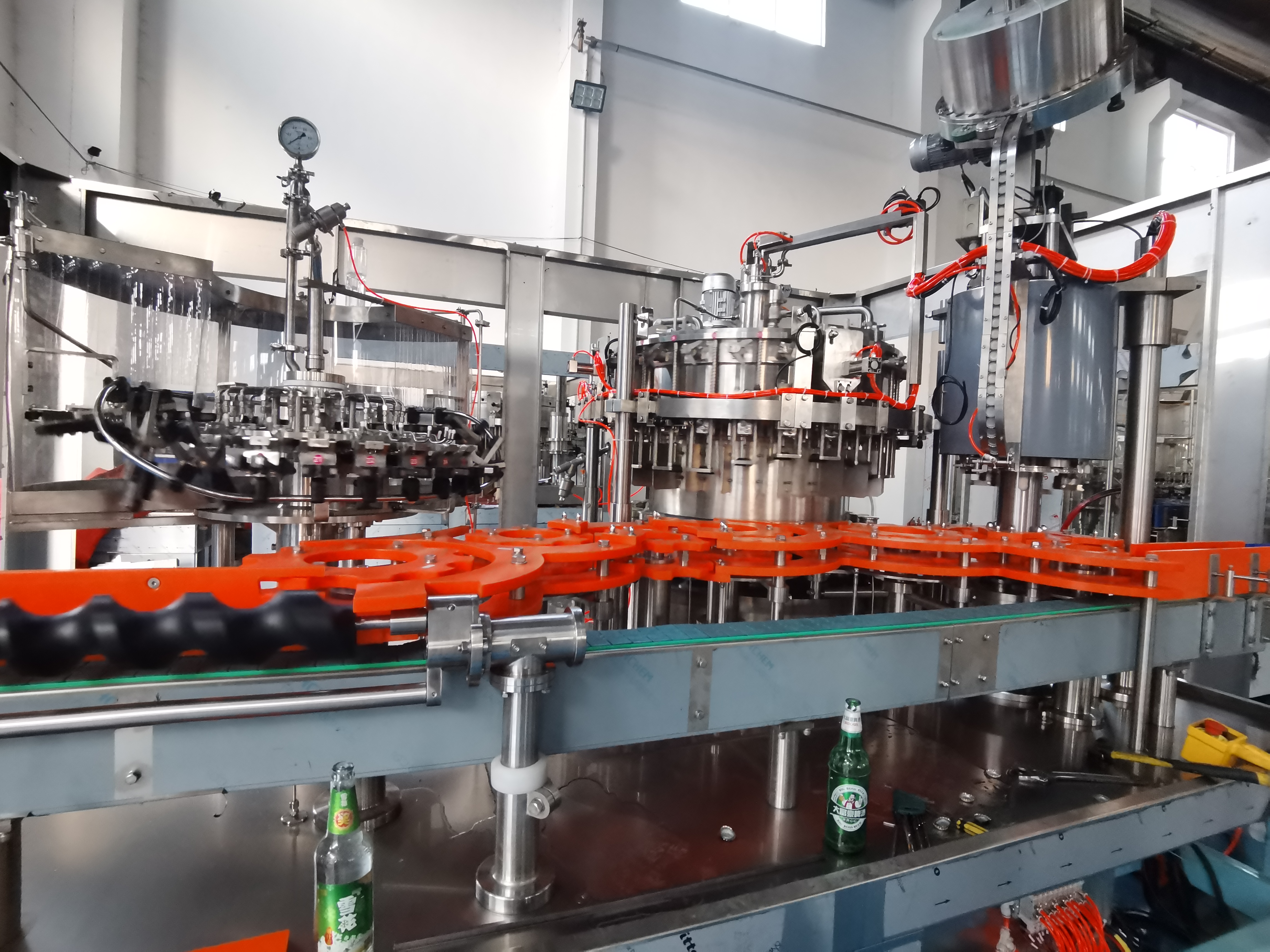 Glass Bottled Craft Beer Rilling Línea completa Ropp Cap 