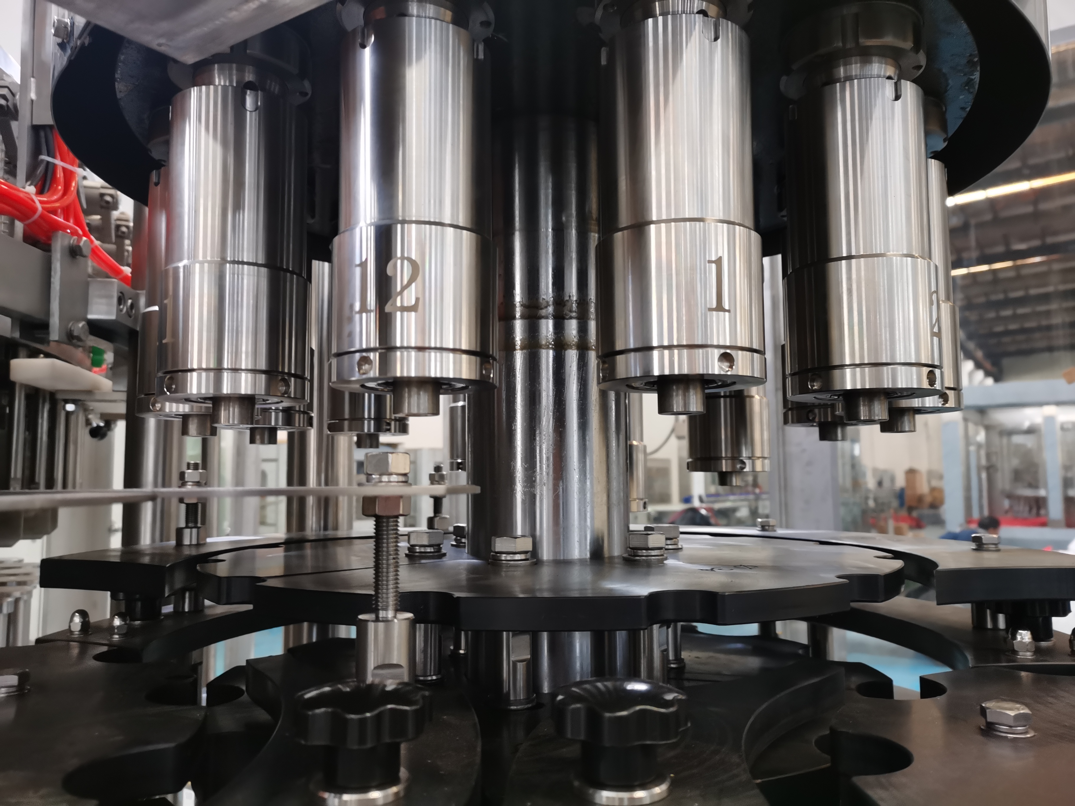 Capa de anillo de la máquina de llenado de cerveza embotellada de vidrio 