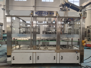 Máquina de llenado de agua de vidrio de agua pura de alta velocidad