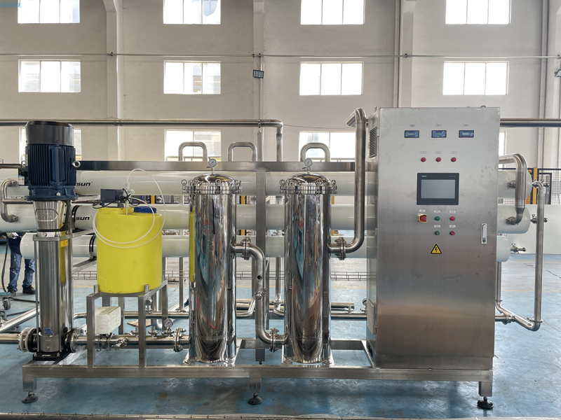 Planta del sistema de purificador de agua de ósmosis inversa de alta eficiencia